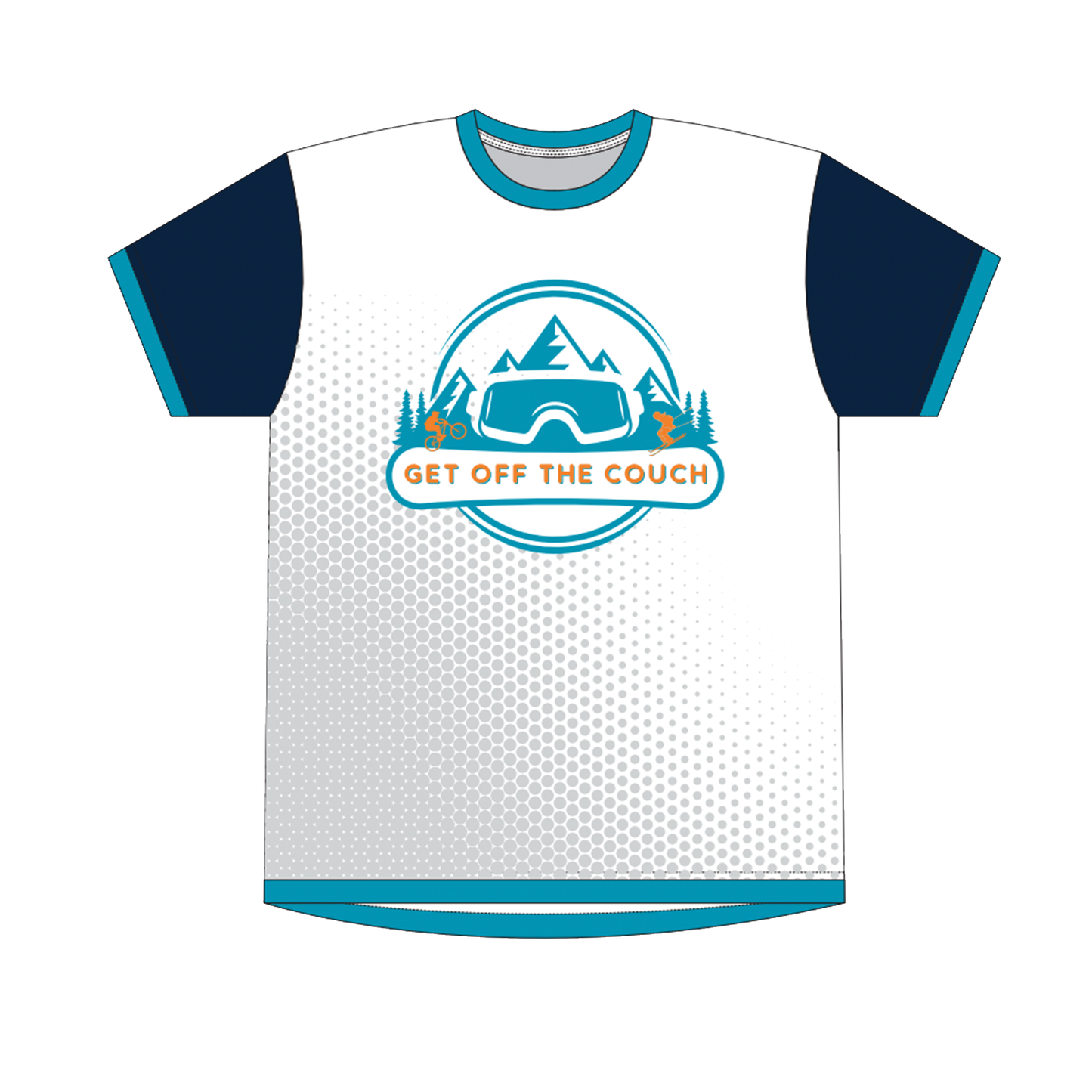 GOTC Bike Jersey in White