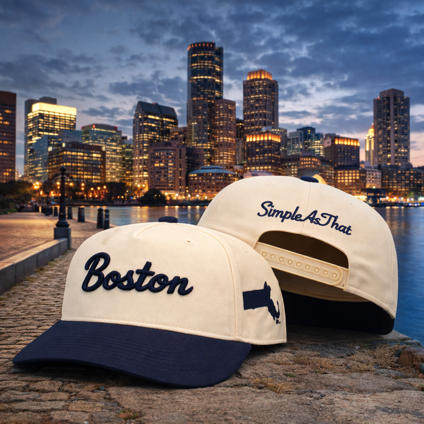 The Boston Hometown Hat - Simple As That