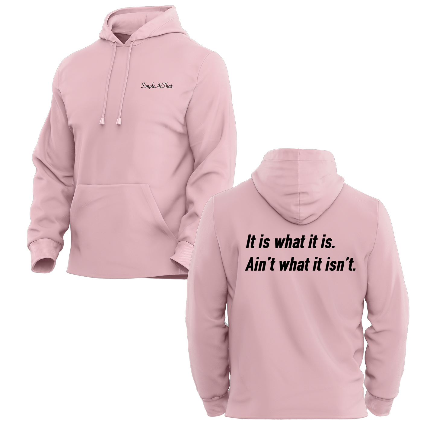 The "It is what it is" Sweatshirt - Simple As That