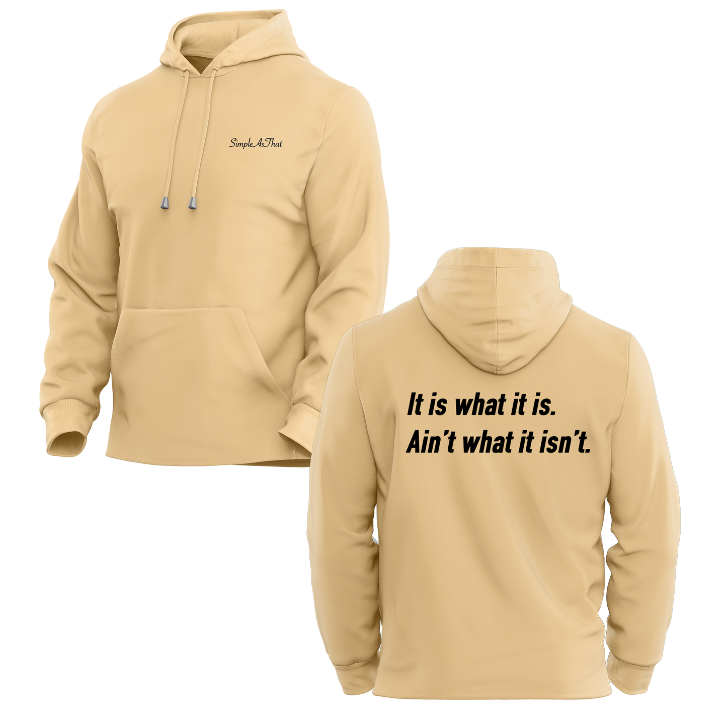 The "It is what it is" Sweatshirt - Simple As That