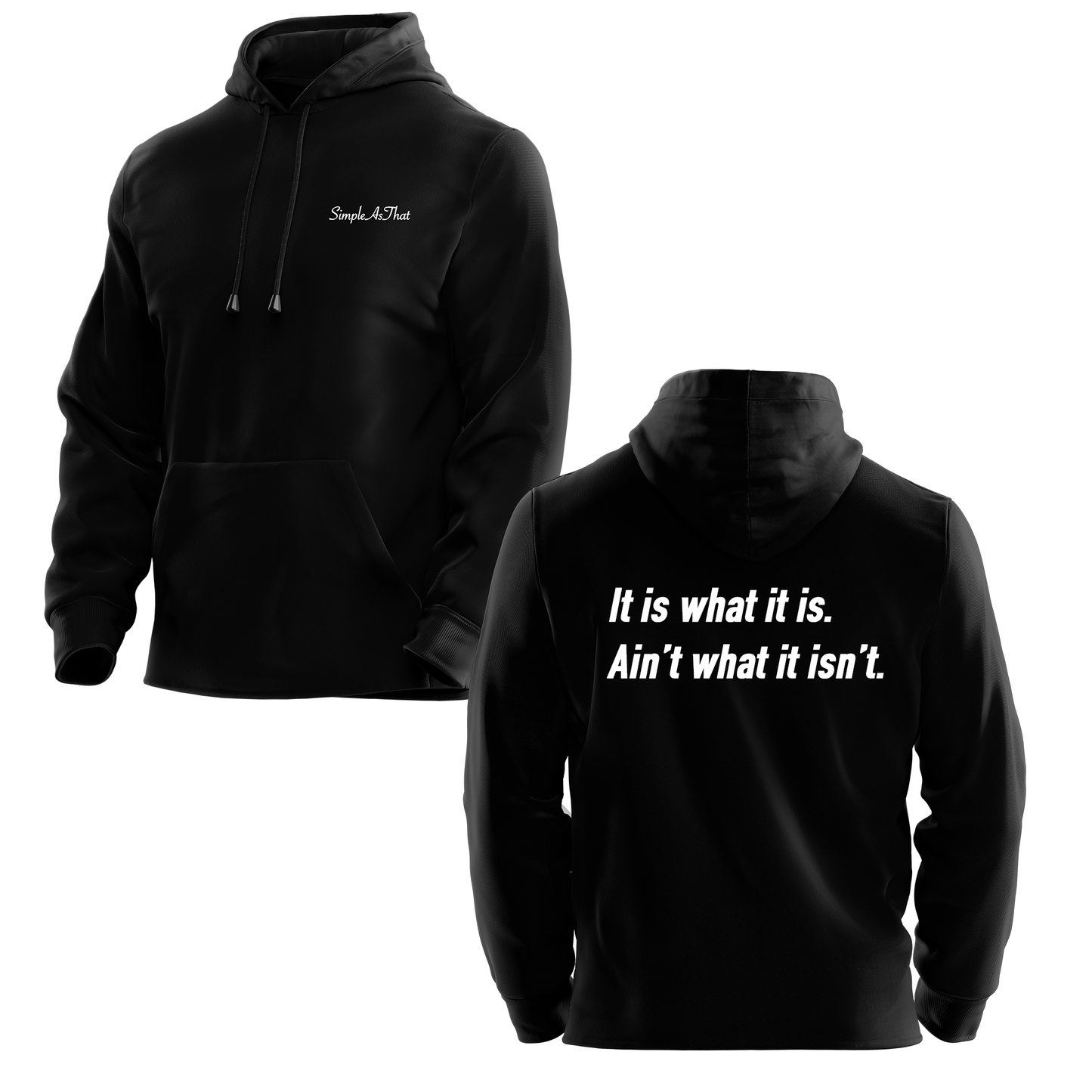 The "It is what it is" Sweatshirt - Simple As That