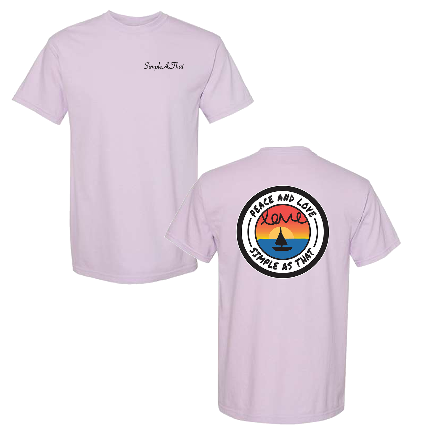 The Peace and Love T-Shirt - Simple As That