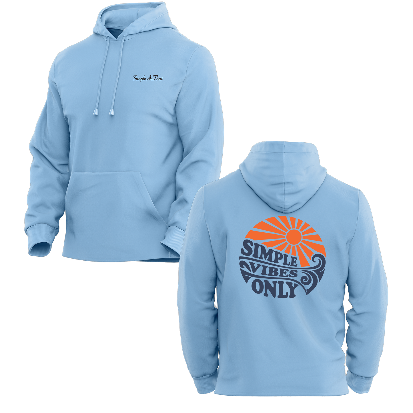 The Simple Vibes Only Sweatshirt - Simple As That