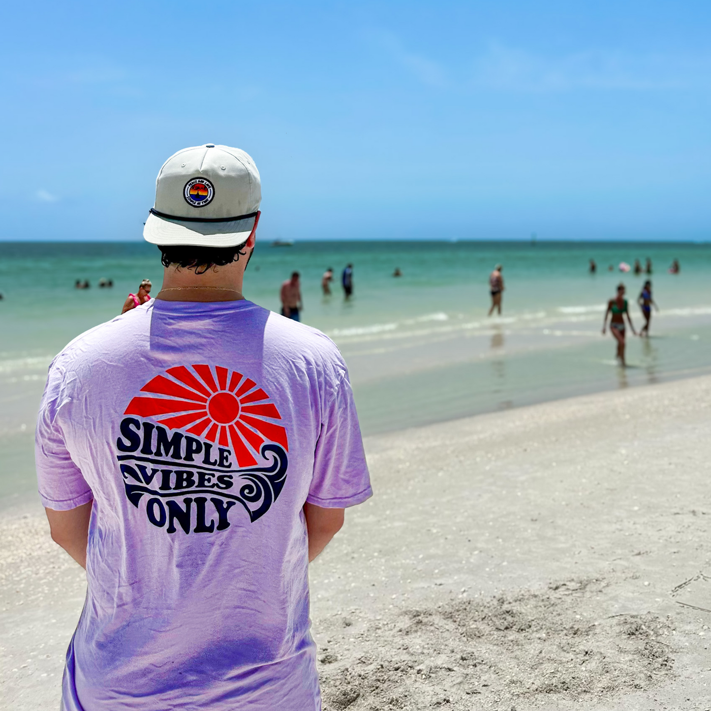 The Simple Vibes Only T-Shirt - Simple As That