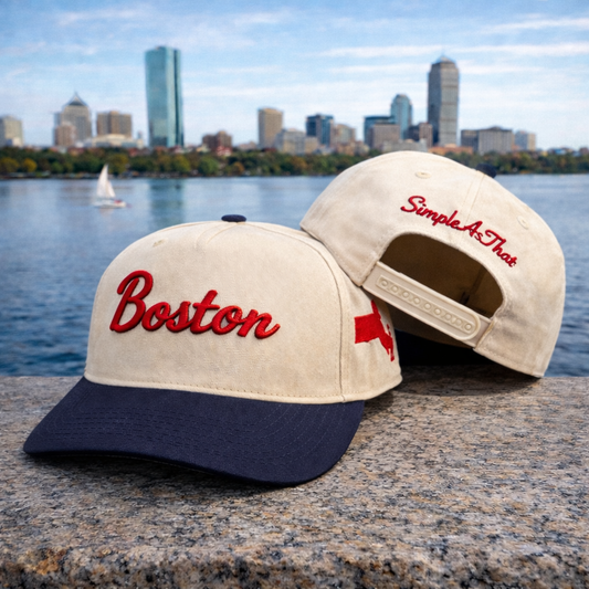The Boston Hometown Hat - Simple As That