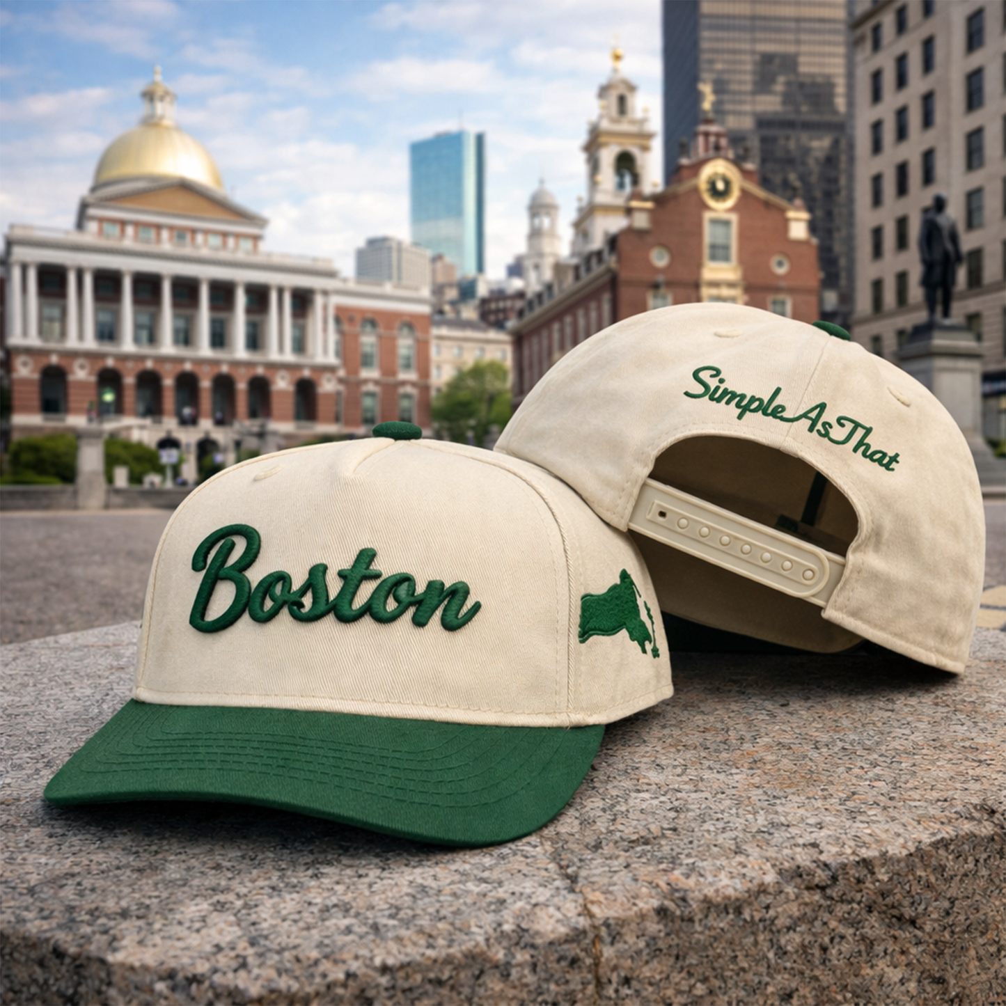 The Boston Hometown Hat - Simple As That
