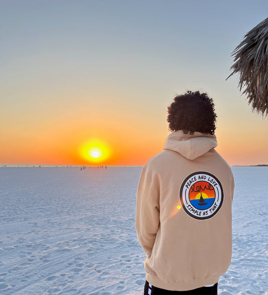 The Peace and Love Sweatshirt - Simple As That
