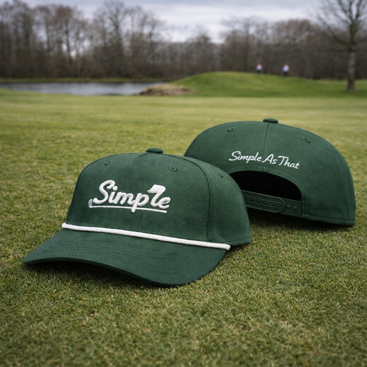 The Simple Golf Rope Hat - Simple As That