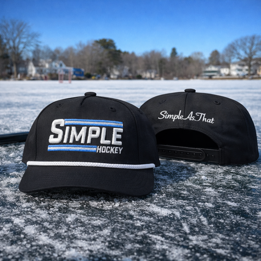 The Simple Hockey Rope Hat - Simple As That
